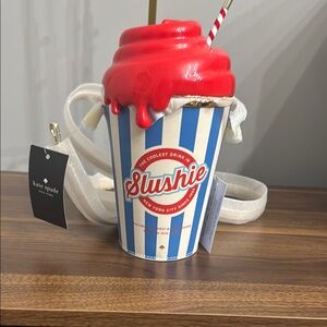 Kate Spade Red and Blue Slushie Bag